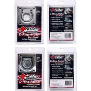 Caliber D-Ring Kit Zinc Coated Steel