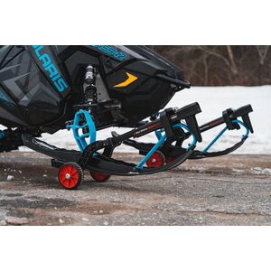 Caliber Sled Wheels (Ski wheel kit) (pair) RED