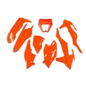 UFO Muovisarja 6-osainen Fluo Orange KTM EXC/EXC-F 125-450 17-19