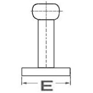 Osculati Black Line NORDIK Pollari 205mm