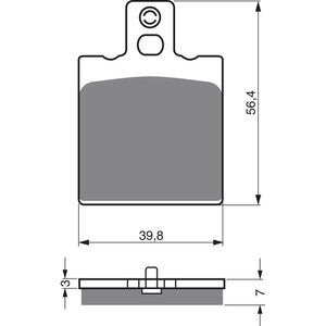 Variaattorihihna, Aixam 97-08 , (B3211AA1103 / 33WP23 / 3SP23)