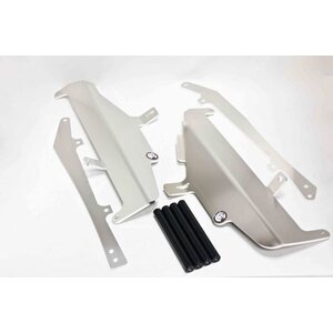 AXP Racing Radiator Braces Black Spacers Kawasaki KX250F 13-14