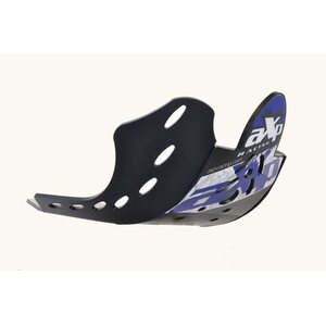 AXP Racing Skid Plate Black/Blue Sticker Yamaha YZ250F 14