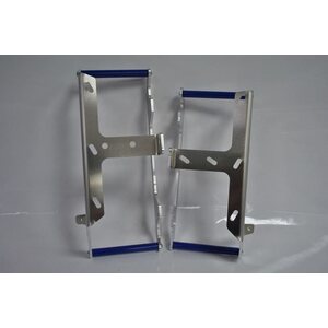 AXP Racing Radiator Braces Blue Spacers Yamaha YZ125 02-18
