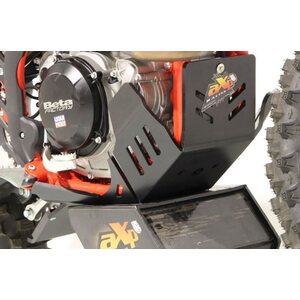 AXP Racing Xtrem HDPE Skid Plate Black Beta 350RR-390RR-430RR-480RR-500RR 20