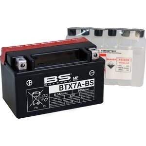 BS Battery BTX7A-BS MF (cp) Maintenance Free
