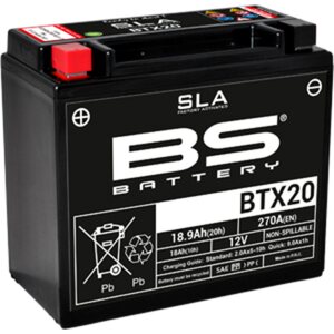 BS Battery BTX20 (FA) SLA - Sealed & Activated