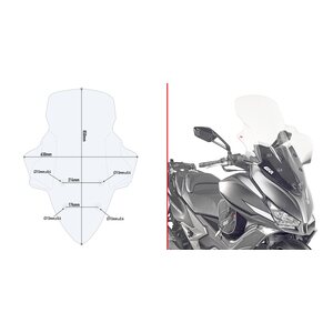 Givi SPECIFIC FITTING KIT D6104ST