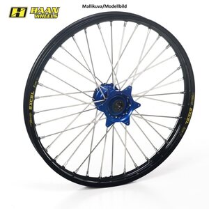 Haan Wheels YZ65 18-/YZ85-93- 17-1,40 BLUE HUB/BLACK RIM