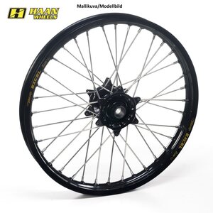 Haan Wheels KTM 790 Adv. 19- 21-1,85 BLACK RIM/BLACK HUB