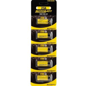 MotoBatt 23A 12V Alkaline battery (5pcs)