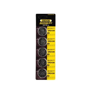 MotoBatt CR2430 3.0V Lithium battery (5pcs)