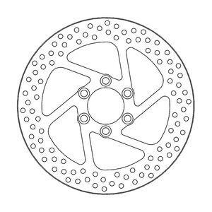 Moto-Master Halo rear disc Suzuki: VS1400 Intruder GL/GLP,VI1500 Intruder LC