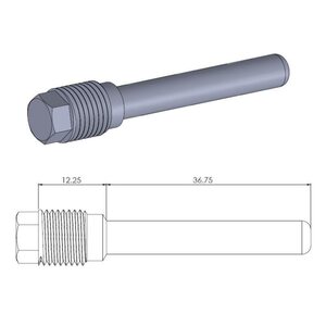 Moto-Master brake pad pin