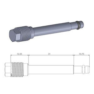 Moto-Master brake pad pin