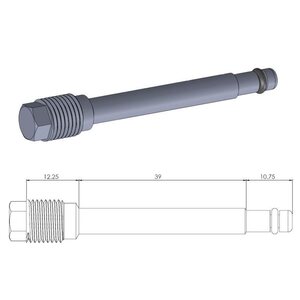 Moto-Master brake pad pin