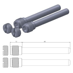 Moto-Master brake pad pin