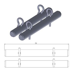 Moto-Master brake pad pin