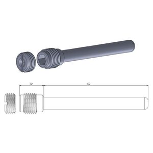 Moto-Master brake pad pin