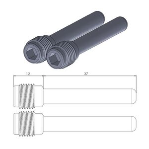 Moto-Master brake pad pin