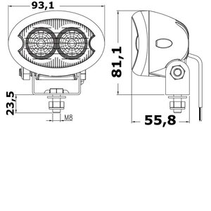 Osculati Led roll bar Valo