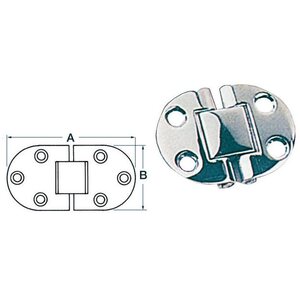 Osculati S.S Sarana 50x38 mm
