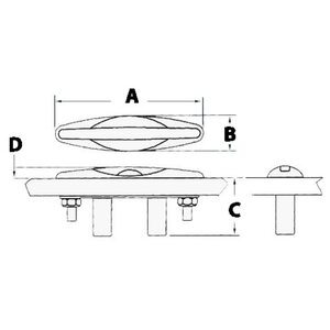 Osculati Pollari 164x150mm