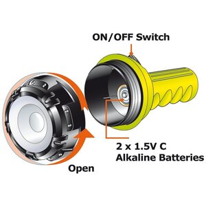 Osculati Sub extreme underwaer led torch