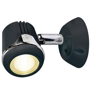 Osculati Articulated spotlight black
