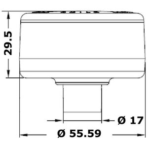 Osculati Valomasto EVOLED 360° 10cm White