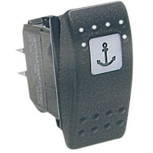 Osculati Carling ON-OFF toggle sw., red