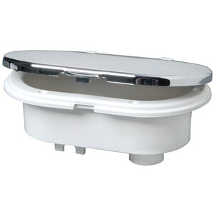 Osculati Showerbox with 2,5m hose Chromed