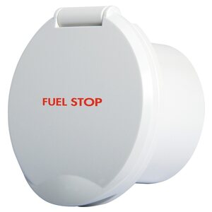 Osculati ClassicEvo white ABS compart w/FUEL STOP wording