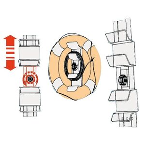 Osculati *Osculati Ringbuoy square bracket