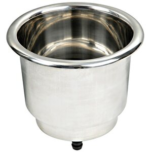 Osculati Delux SS standard glass holder w/drain hole