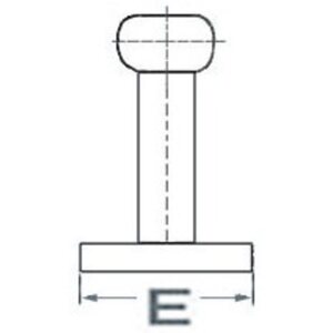 Osculati Black Line NORDIK Pollari 205mm