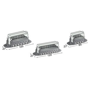 Osculati 4 blade fuses block