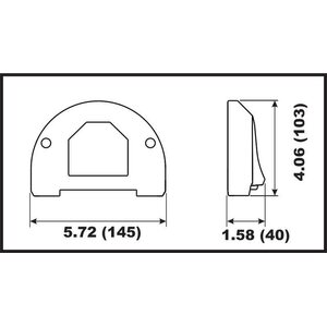 Perf Metals anodi, Front Gearcase
