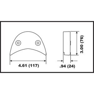 Perf Metals anodi, Front Gearcase
