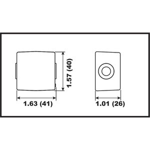 Perf Metals anodi, Johnson Evinrude 90-225hp 1991-