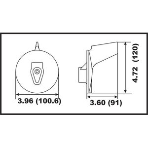 Perf Metals anodi, Yamaha Trim tab 200-300hp