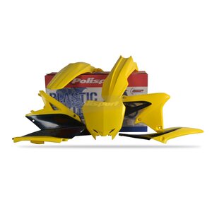 Polisport plastic kit RMZ250 10-15 (OEM 10-12 väritys)
