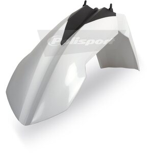 Polisport etulokasuoja SX 07-12/EXC 08-13 valkoinen