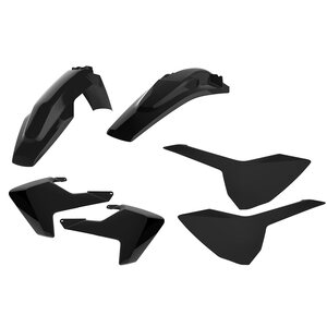 Polisport plastic kit TE/FE 17-18 Black