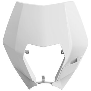 Polisport Headlight mask KTM EXC/EXC-F/XC-W/XCF-W (08-13) white ktm