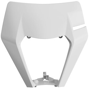 Polisport Headlight mask KTM EXC/EXC-F/XC-W/XCF-W (17-19) white ktm