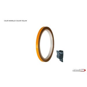 Puig Rim Strip 6 Meters+Aplicator C/Yellow Fluorescent