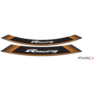 Puig Kit 8 Rim Strips Racing C/Orange