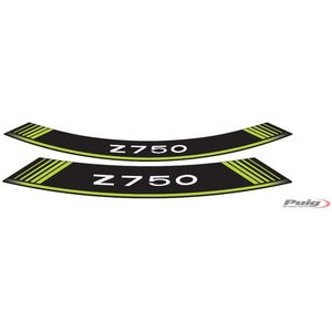 Puig Kit 8 Rim Strips Z750 C/Green