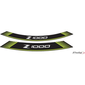 Puig Kit 8 Rim Strips Z1000 C/Green